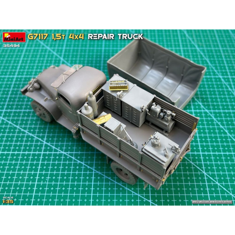 Camion de réparation 4x4 1,5 t G7117 - MiniArt 35494 - 1/35