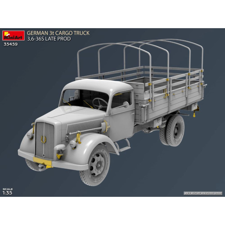 Camion de réparation 4x4 1,5 t G7117 - MiniArt 35494 - 1/35