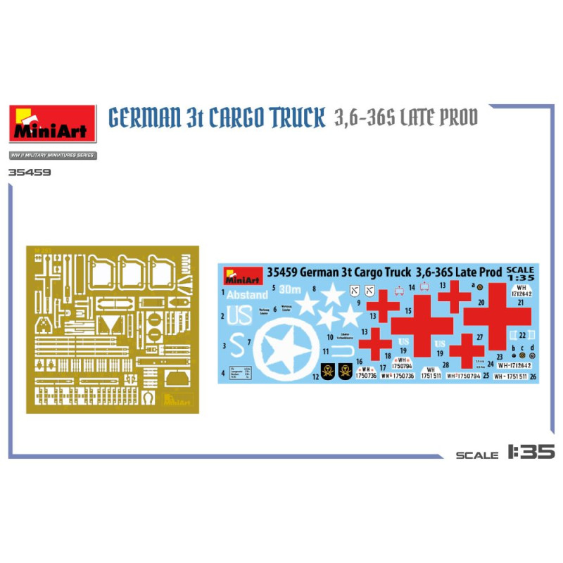 Camion de réparation 4x4 1,5 t G7117 - MiniArt 35494 - 1/35