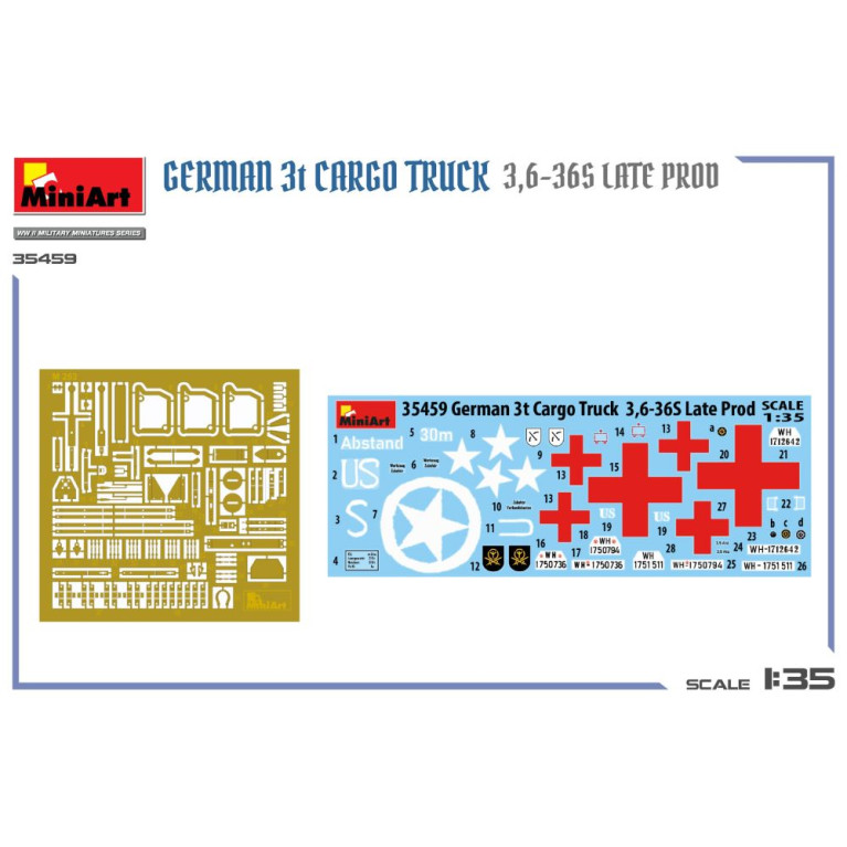 Camion de réparation 4x4 1,5 t G7117 - MiniArt 35494 - 1/35