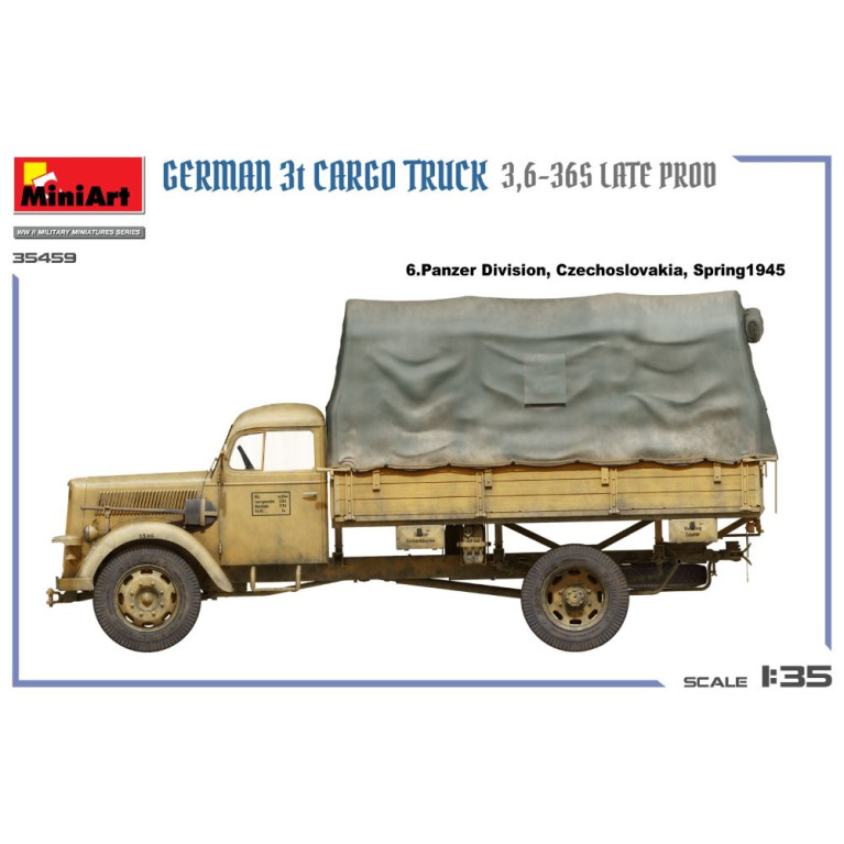 Camion de réparation 4x4 1,5 t G7117 - MiniArt 35494 - 1/35