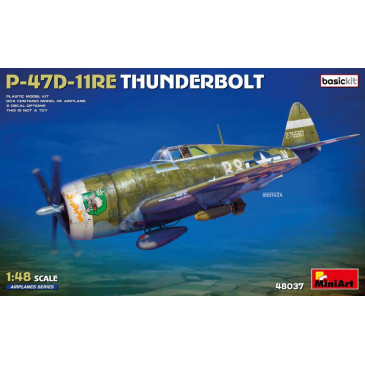 P-47D-11RE Thunderbolt. Kit de base, 2 versions - MiniArt 48037 - 1/35