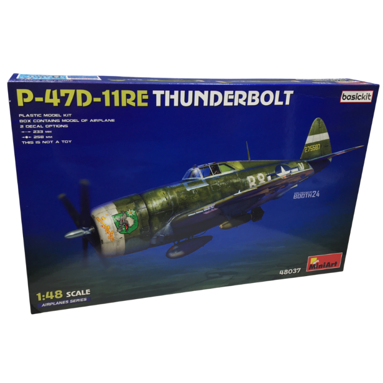 P-47D-11RE Thunderbolt. Kit de base, 2 versions - MiniArt 48037 - 1/35