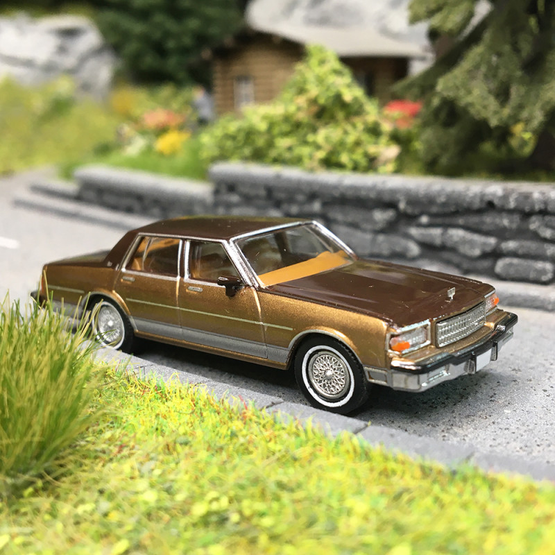 Chevrolet Caprice, brun clair / marron, 1987 - BREKINA 19706 - HO 1/87