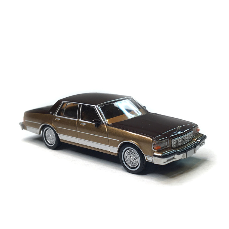 Chevrolet Caprice, brun clair / marron, 1987 - BREKINA 19706 - HO 1/87