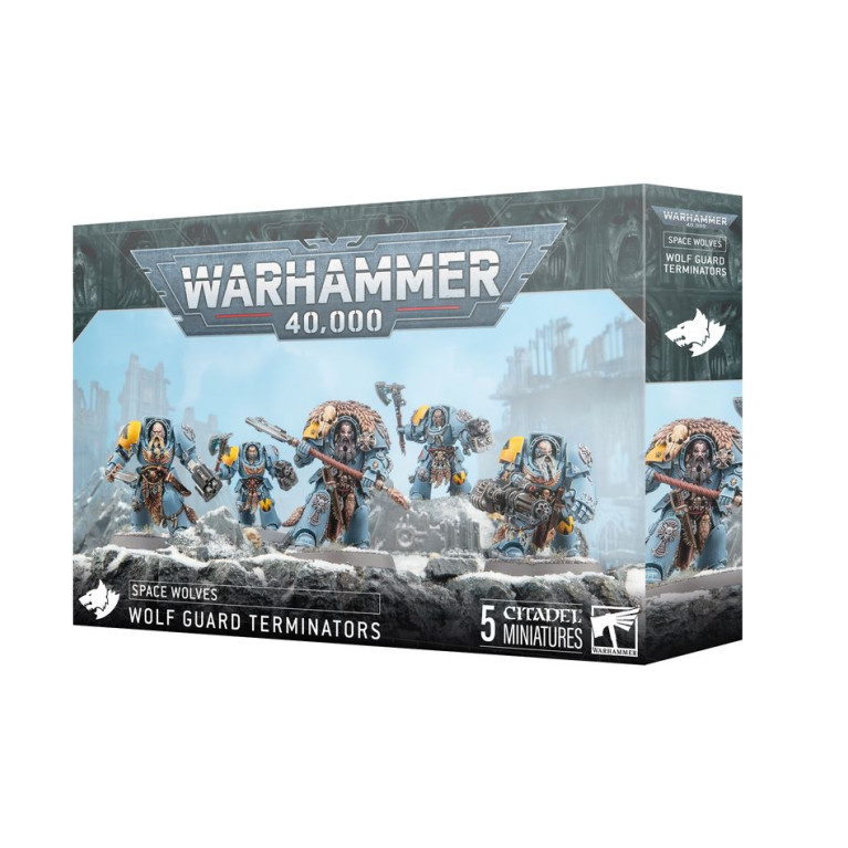 Warhammer 40.000 Space Wolves, Wolf guard terminators  - WARHAMMER 53-36