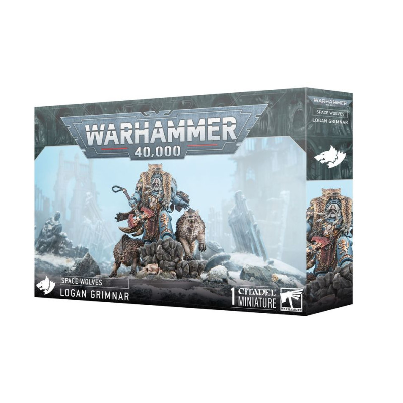 Warhammer 40.000 Space Wolves, Logan Grimnar  - WARHAMMER 53-28