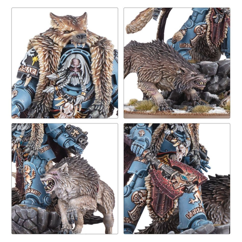 Warhammer 40.000 Space Wolves, Logan Grimnar  - WARHAMMER 53-28