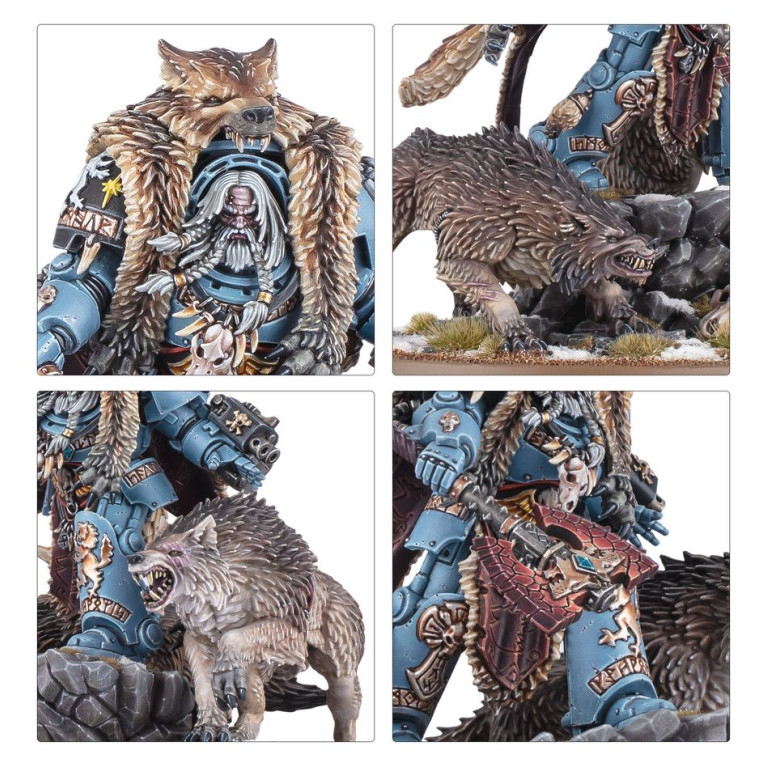 Warhammer 40.000 Space Wolves, Logan Grimnar  - WARHAMMER 53-28