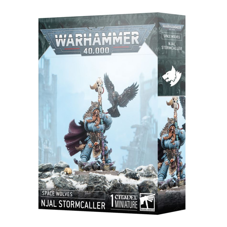 Warhammer 40.000 Space Wolves, Njál Stormcaller  - WARHAMMER 53-35