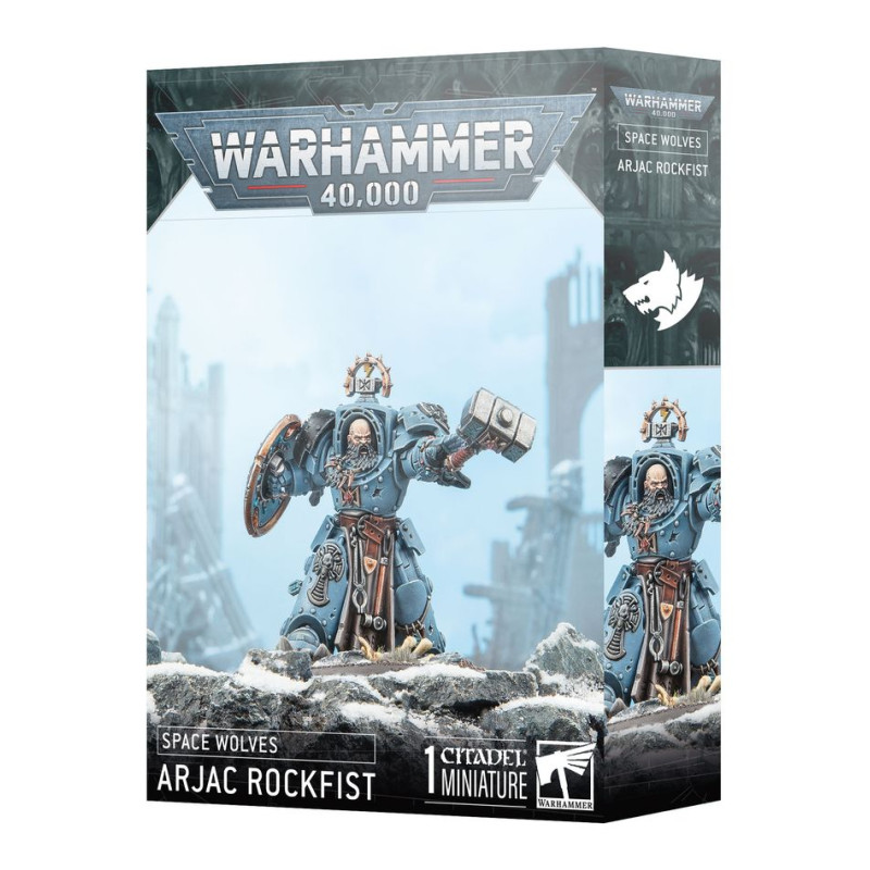 Warhammer 40.000 Space Wolves, Arjac Rockfist  - WARHAMMER 53-38