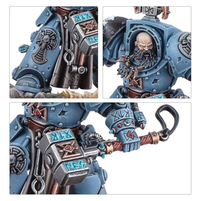 Warhammer 40.000 Space Wolves, Arjac Rockfist  - WARHAMMER 53-38