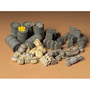 Ensemble d'accessoires pour véhicules alliés - TAMIYA 35229 - 1/35