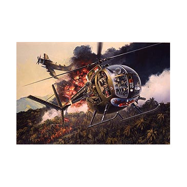 OH-6A Cayuse with crew "Nam" series - DRAGON 3310 - 1/35
