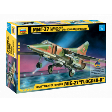 Chasseur-bombardier soviétique MiG-27 "Flogger-D" - ZVEZDA 7228 - 1/72
