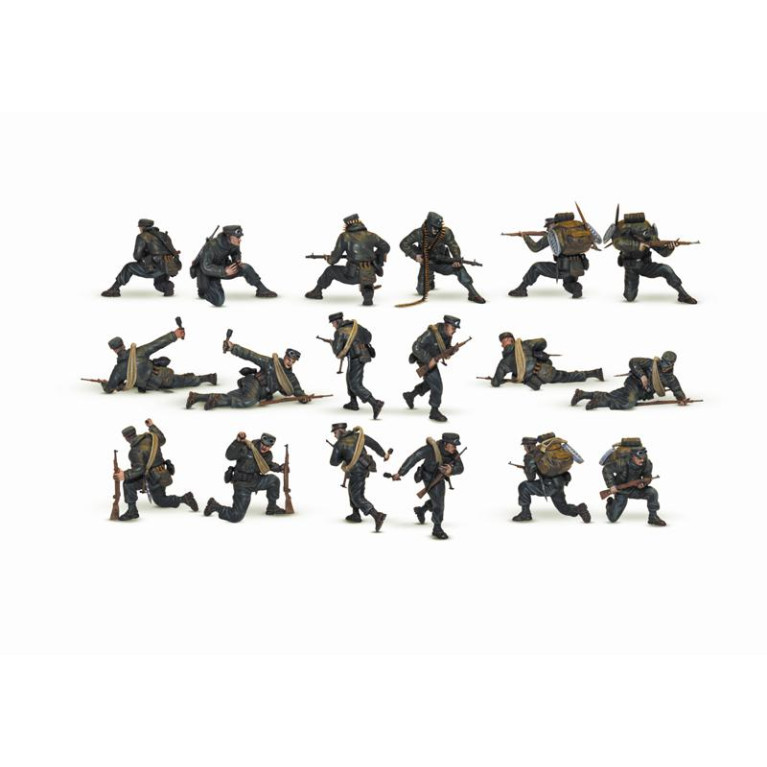 Infanterie de montagne allemande de la 2nd Guerre mondiale - ZVEZDA 3599 - 1/35