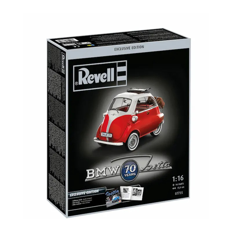 BMW Isetta 205 - 70e anniversaire "Edi exclusive" - REVELL 07735 - 1/16