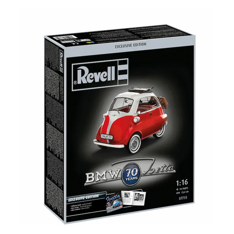 BMW Isetta 205 - 70e anniversaire "Edi exclusive" - REVELL 07735 - 1/16