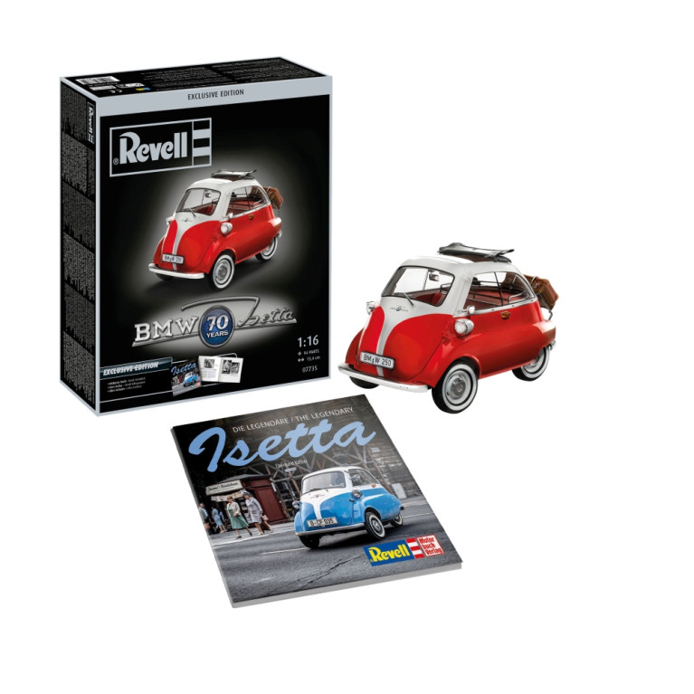 BMW Isetta 205 - 70e anniversaire "Edi exclusive" - REVELL 07735 - 1/16