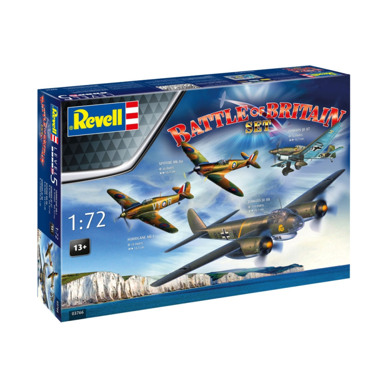 Ensemble du 85e anniversaire de la bataille d'Angleterre - REVELL 03766 - 1/72