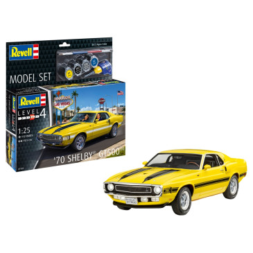 Coffret model set Shelby Mustang GT500 '70 - Revell 07729 - 1/25