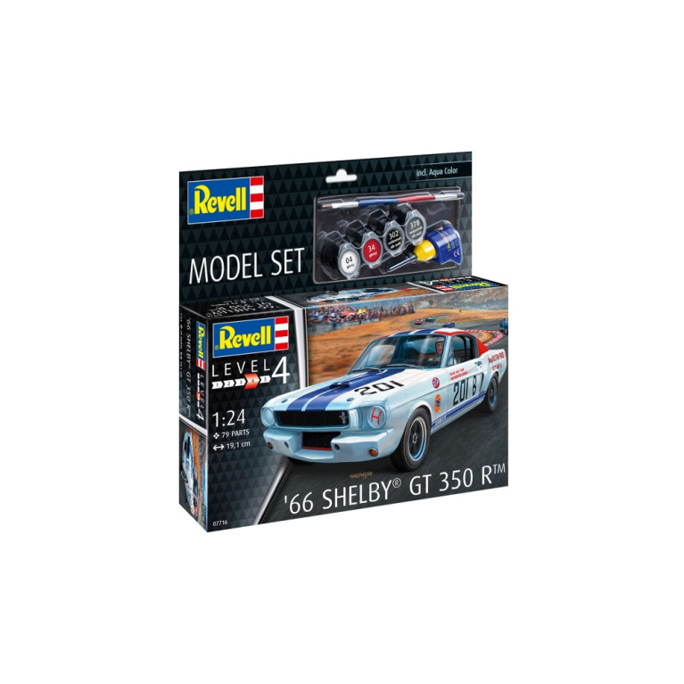 Coffret model set Maquette 66 Shelby® GT 350 R™ - REVELL 67716 - 1/24