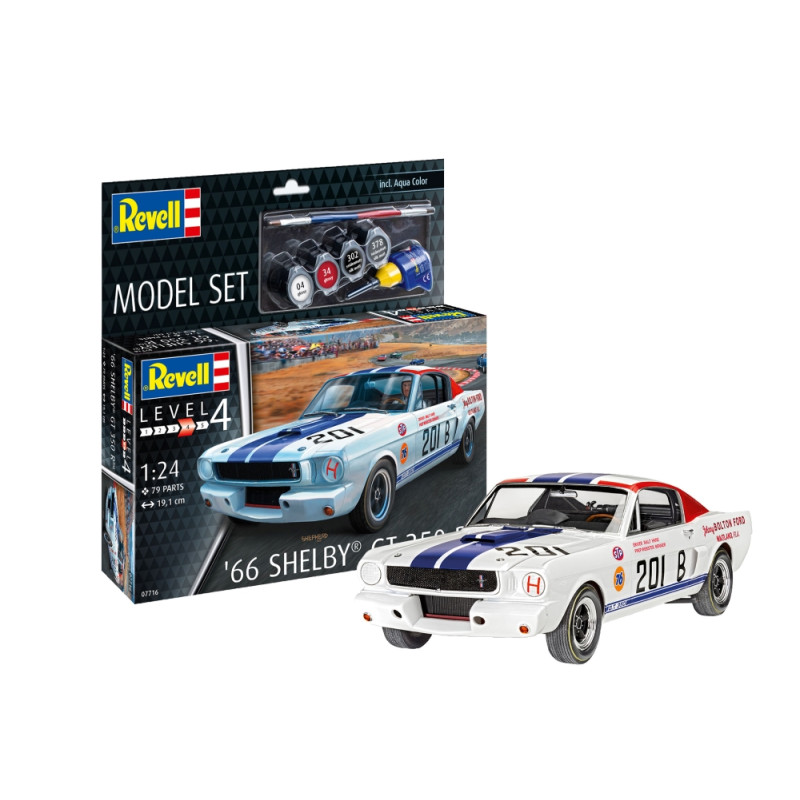 Coffret model set Maquette 66 Shelby® GT 350 R™ - REVELL 67716 - 1/24