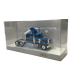 Tracteur Peterbilt 359, bleu métallisé / noir, 1973 - BREKINA 85718 - HO 1/87
