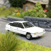 Citroën BX 16 phase 1, blanc, 1983 - SAI 6481 - HO 1/87