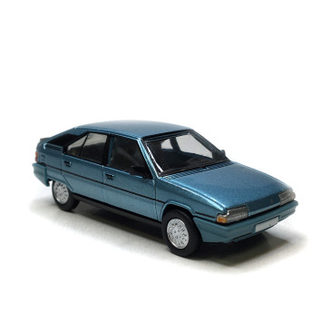 Citroën BX 16 phase 1, bleu argenté métallisé, 1983 - SAI 6482 - HO 1/87