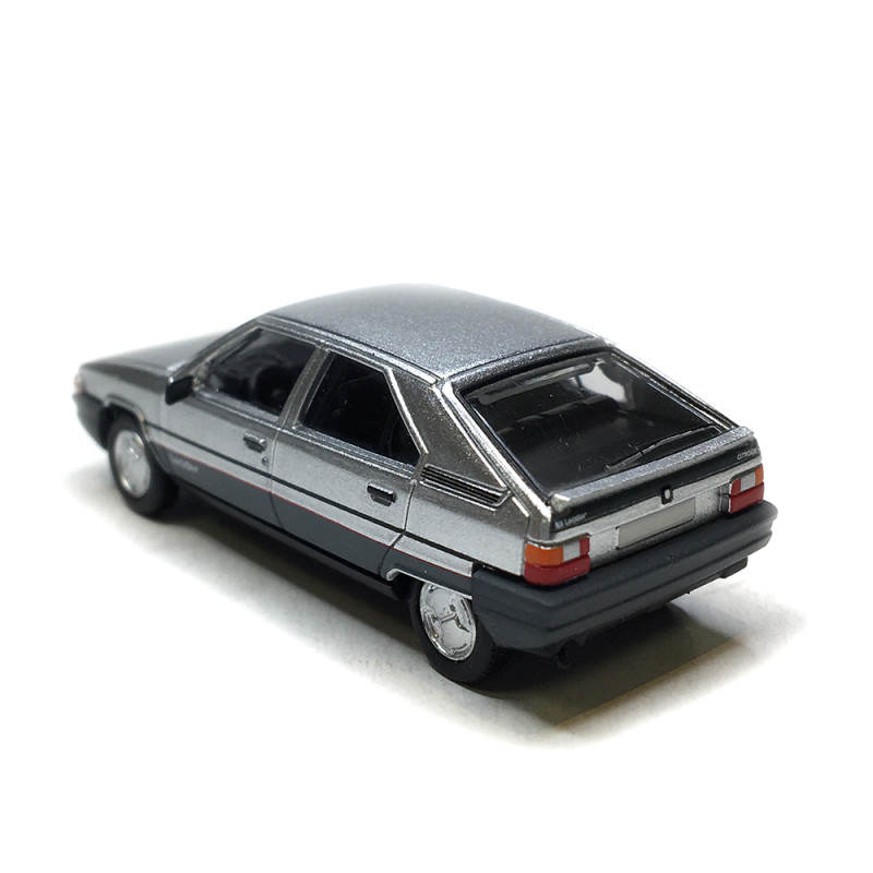 Citroën BX Leader phase 1, gris perlé vernis métalisé, 1985 - SAI 6490 - HO 1/87