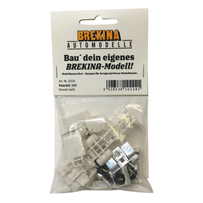 Tracteur Peterbilt 359, blanc, en kit, 1973 - BREKINA 10224 - HO 1/87