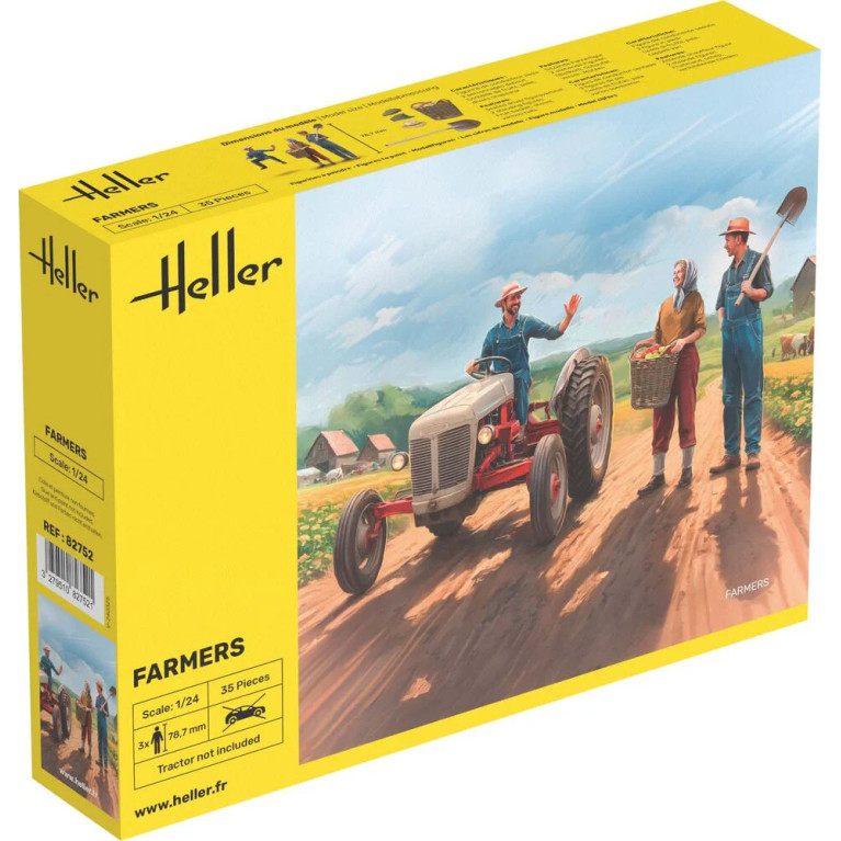 Les agriculteurs - HELLER 82752 - 1/24