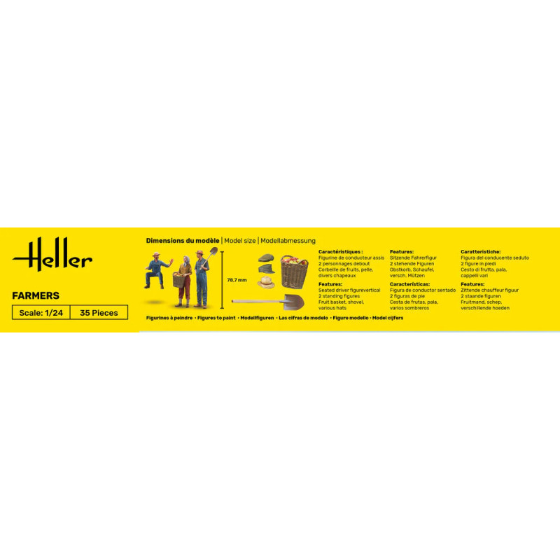 Les agriculteurs - HELLER 82752 - 1/24