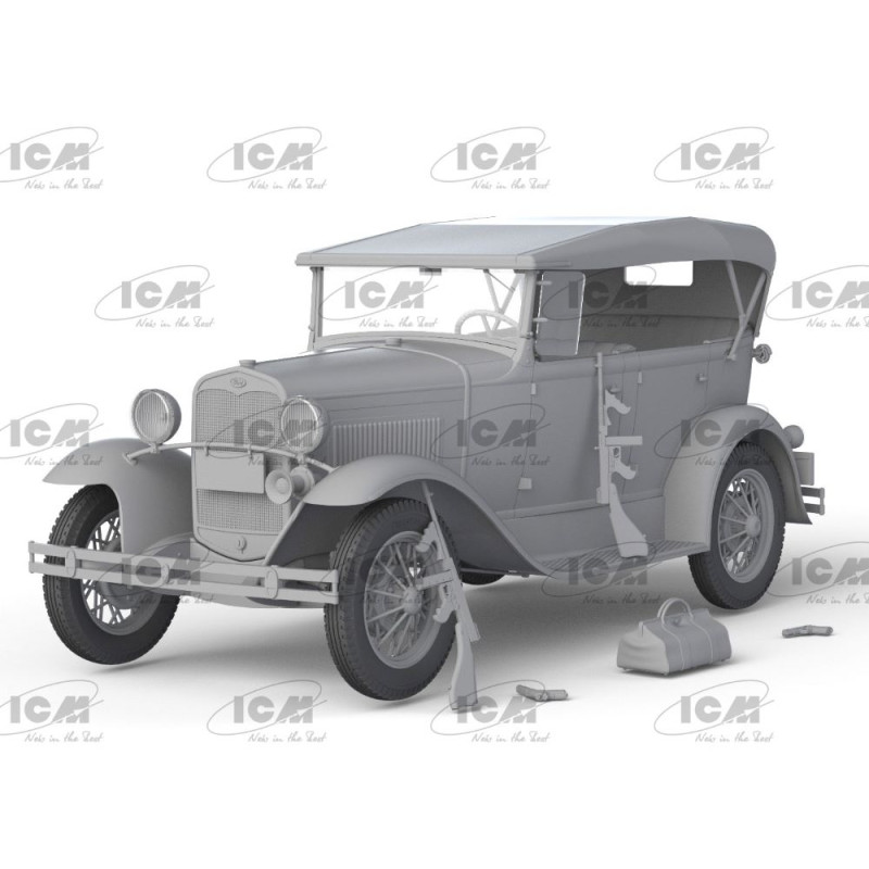 Ford A, voiture de gangster - ICM 24052 - 1/24