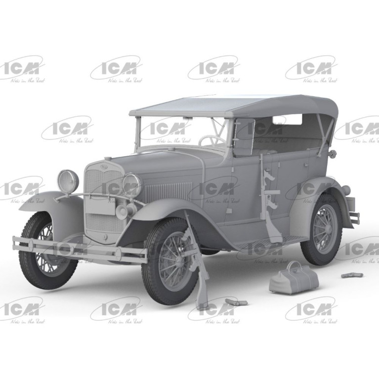Ford A, voiture de gangster - ICM 24052 - 1/24