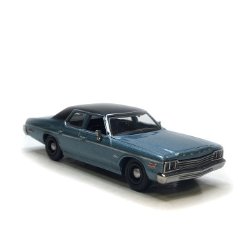 Dodge Monaco, vert métallisé/noir, 1974 - BREKINA 18151 - HO 1/87