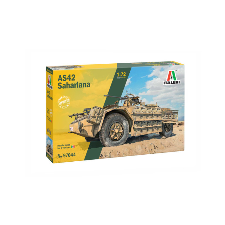AS 42 Sahariana, 2 versions - ITALERI 97044 - 1/72