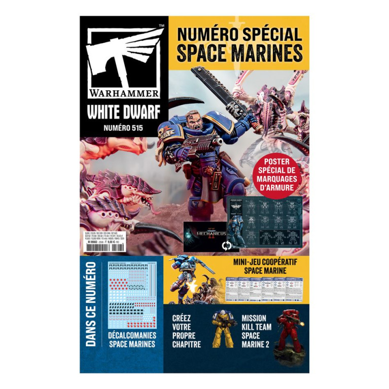 Magazine White Dwarf 515, Space Marines - WARHAMMER WD515