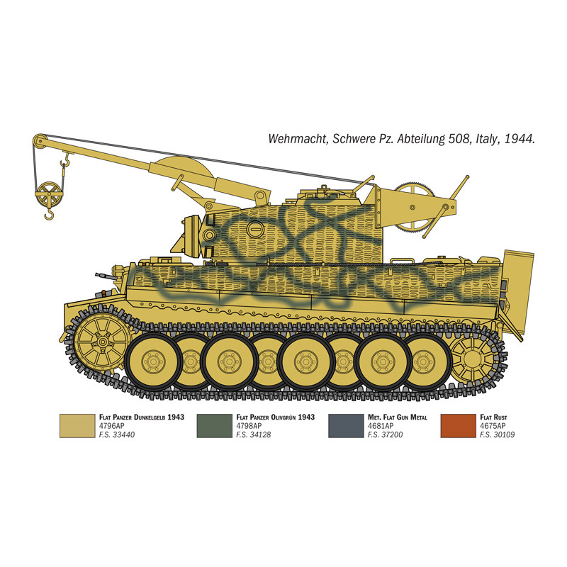 Véhicule de soutien Tigre - ITALERI 6764 - 1/35