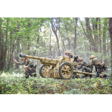 Canon antichar Pak 97/38 avec équipage - ITALERI 96460 - 1/35