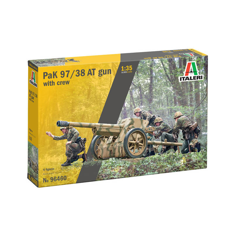 Canon antichar Pak 97/38 avec équipage - ITALERI 96460 - 1/35
