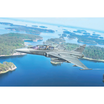 JAS-39D Gripen biplace, 4 versions - ITALERI 91216 - 1/72