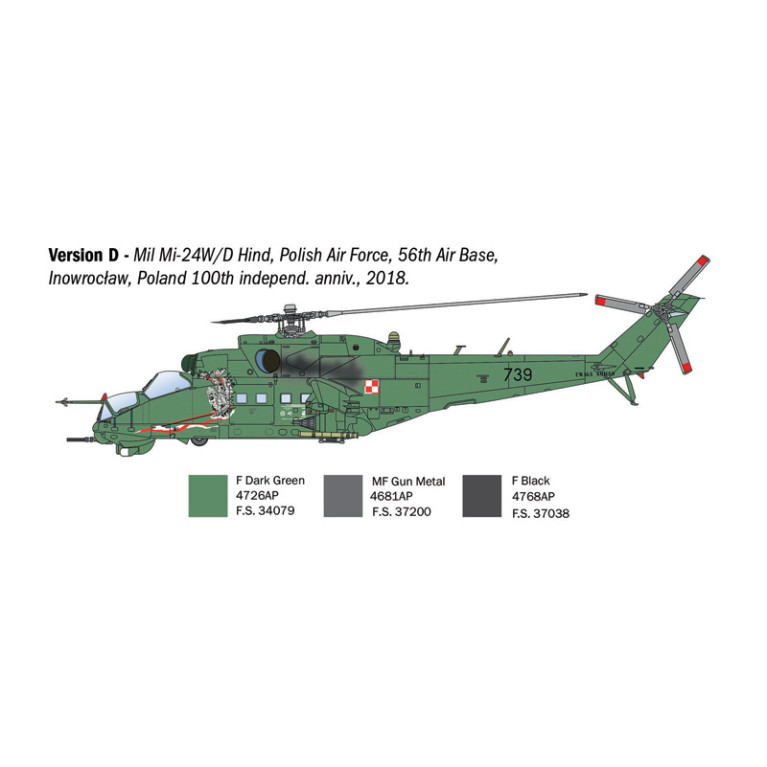 Mil Mi-24/Mi-35 Hind - ITALERI 1432 - 1/72