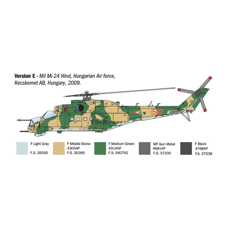 Mil Mi-24/Mi-35 Hind - ITALERI 1432 - 1/72