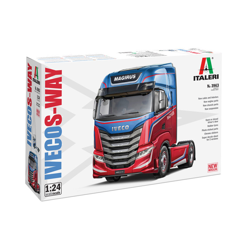 IVECO S-Way, 2 versions - ITALERI 3963 - 1/24
