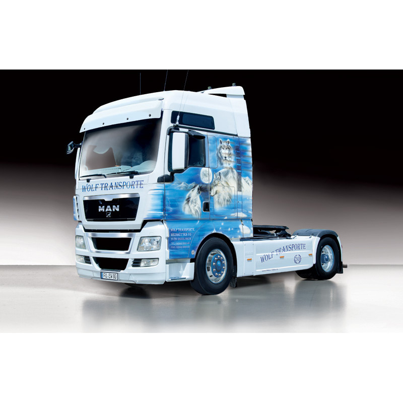 MAN TGX XXL, version Wolf transporte - ITALERI 3921 - 1/24