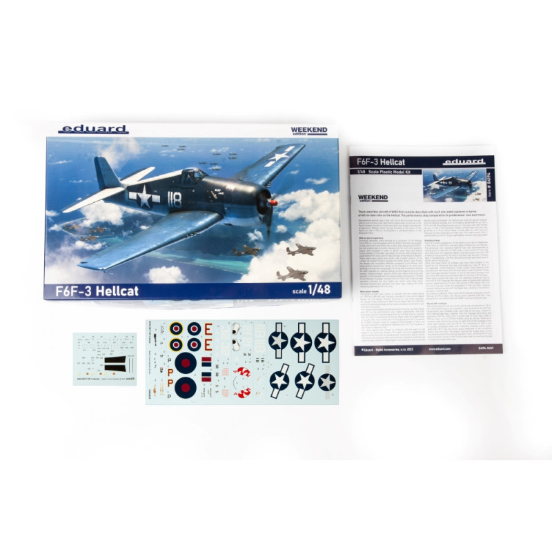 F6F-3 Hellcat, 4 versions - EDUARD 84194 - 1/48