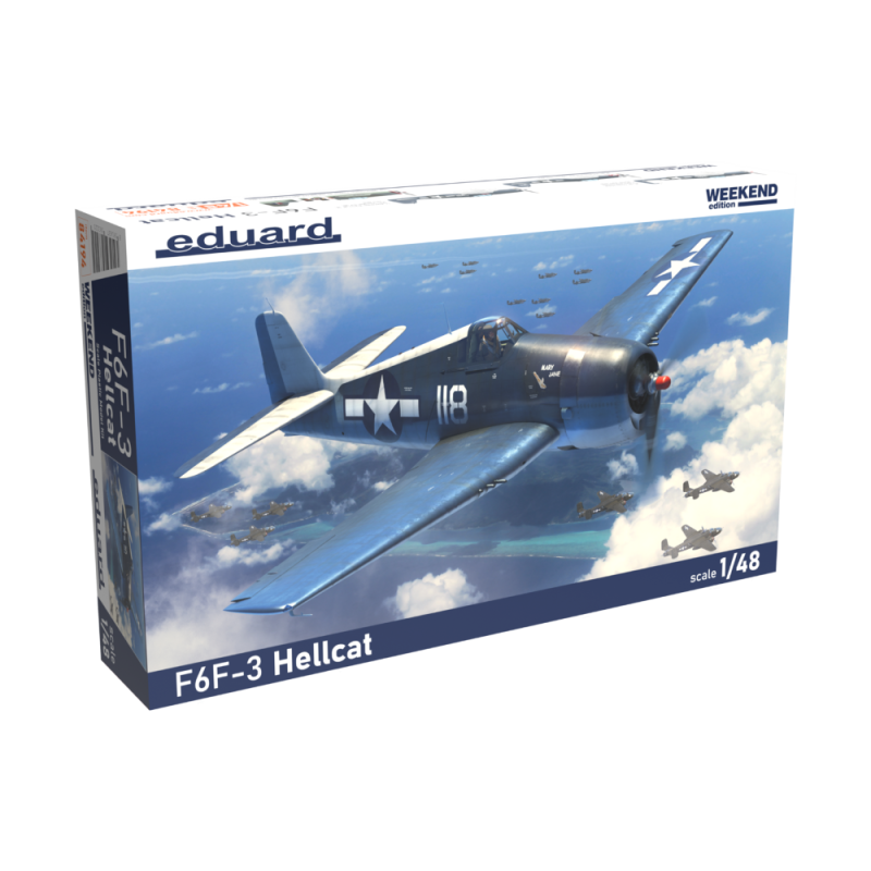 F6F-3 Hellcat, 4 versions - EDUARD 84194 - 1/48