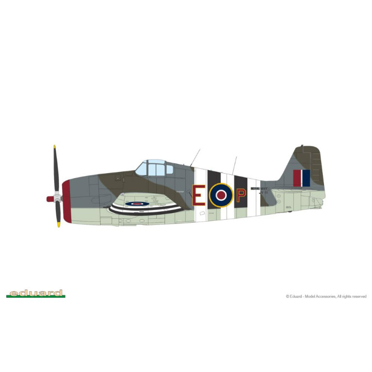 F6F-3 Hellcat, 4 versions - EDUARD 84194 - 1/48